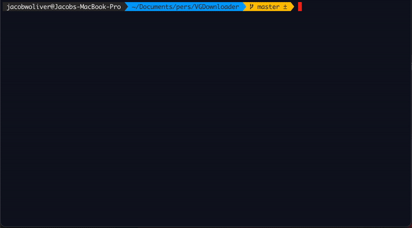 VGDownloader in action
